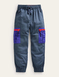 Pantalon cargo ripstop-Bleu robot