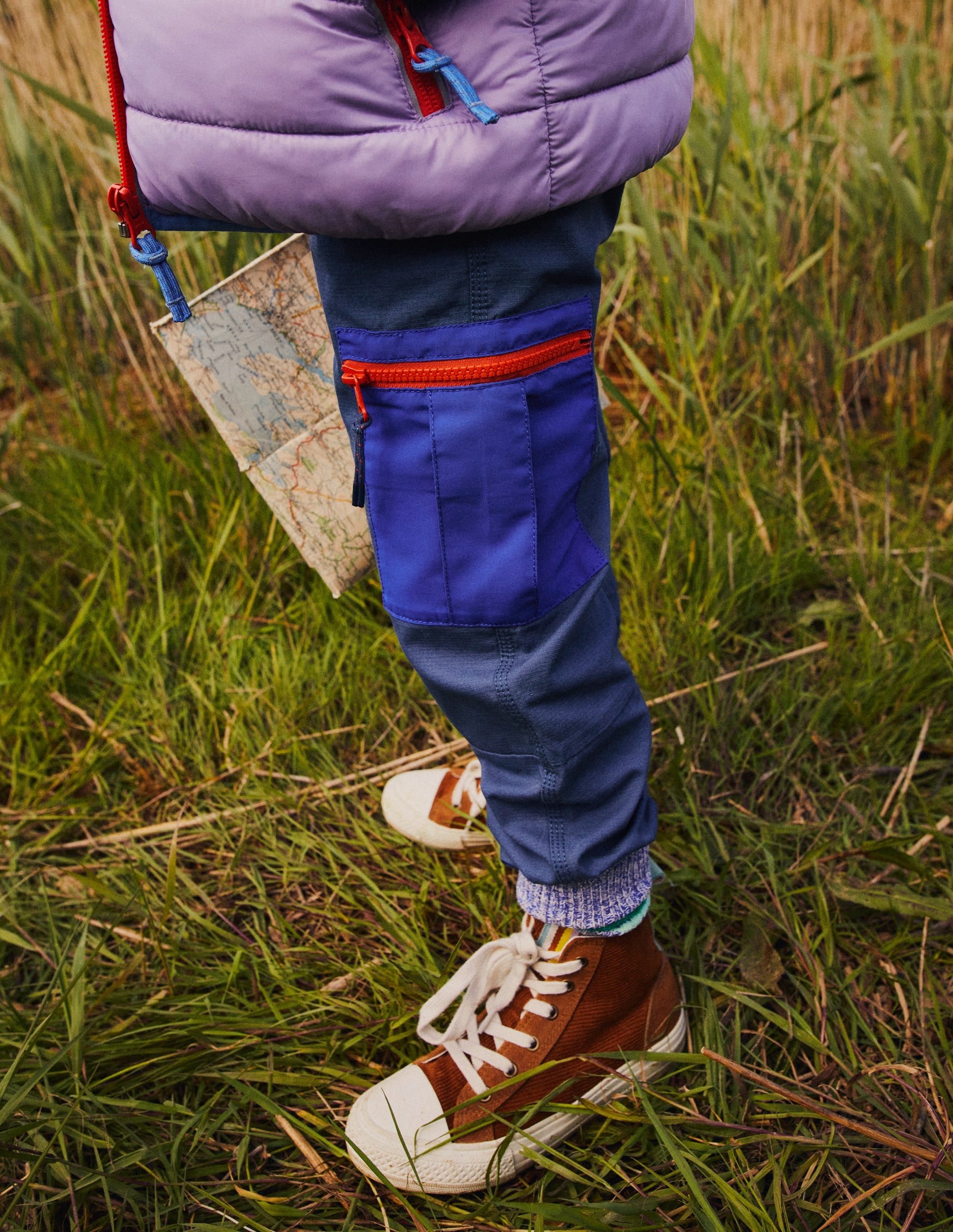 Pantalon cargo ripstop-Bleu robot - Image 5