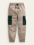 Pantalon cargo ripstop-Gris pierre