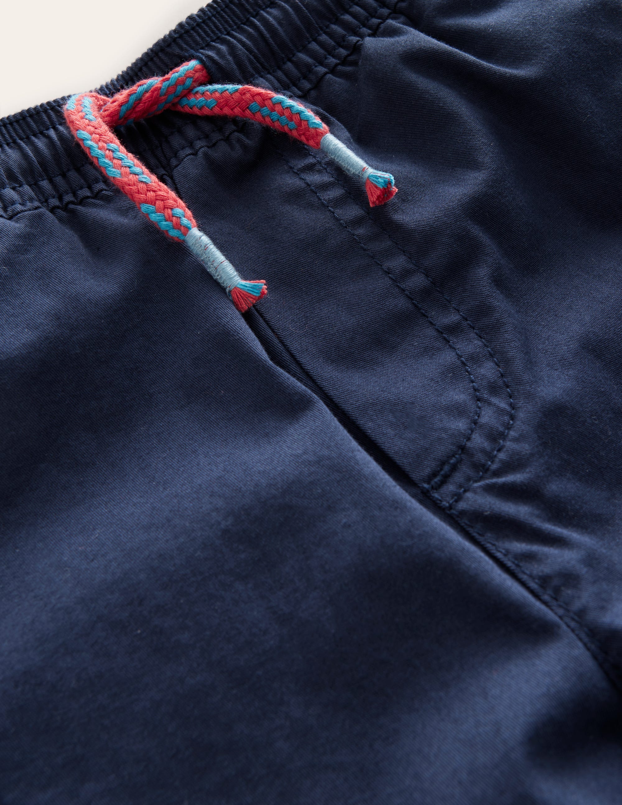 Pantalon cargo droit-Bleu marine foncé - Image 3