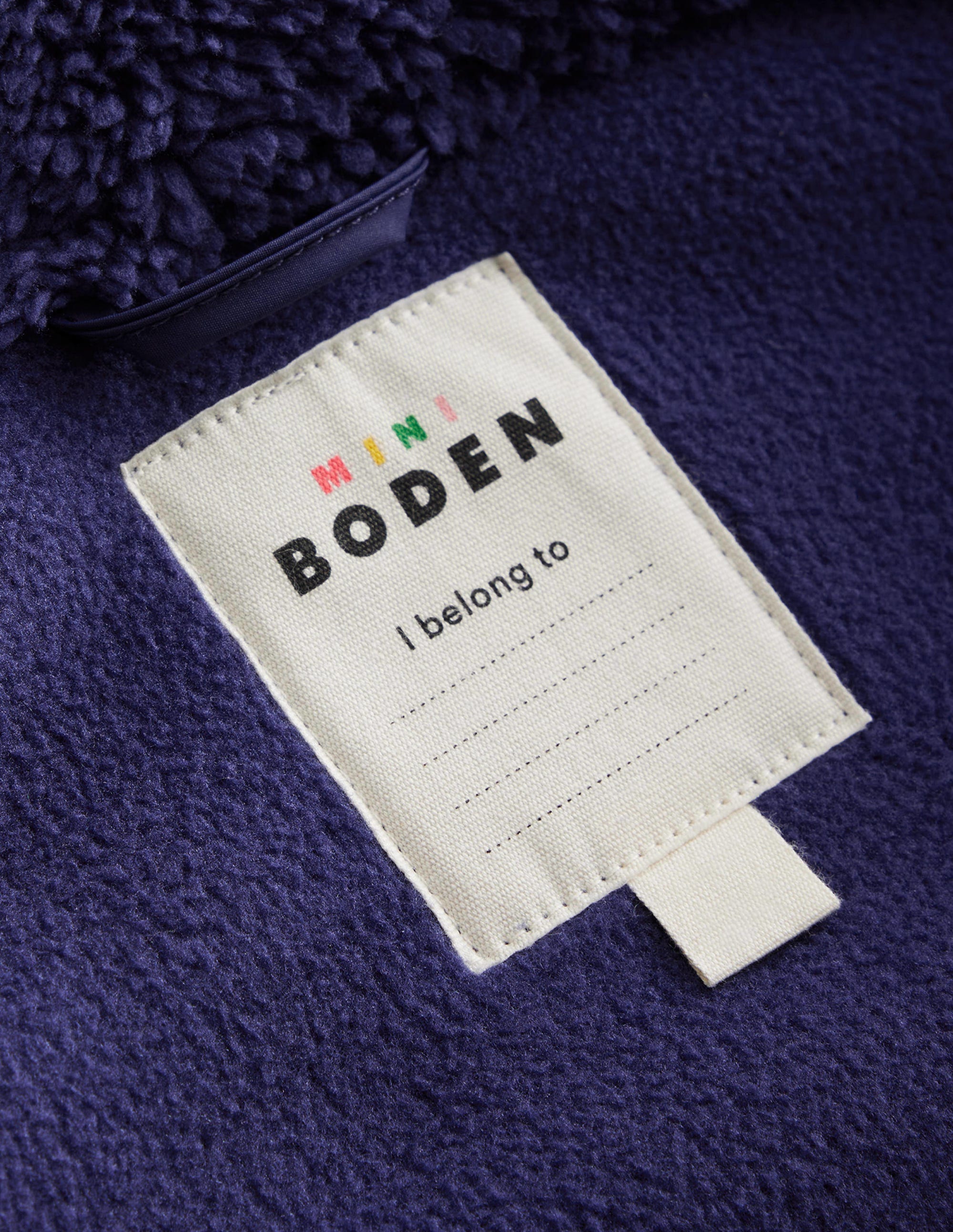 Cosy Windproof Fleece-French Navy - Image 4