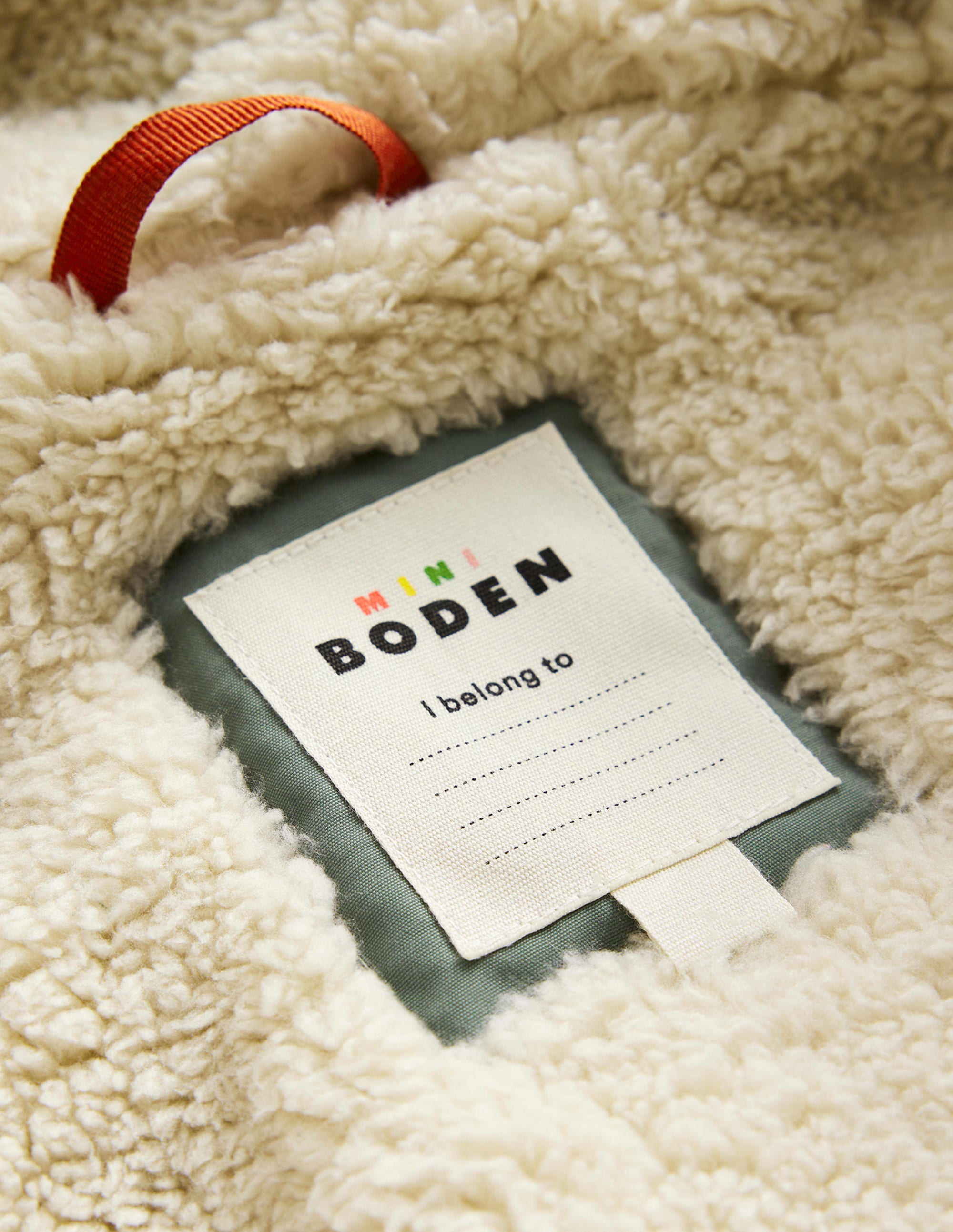 Veste bomber doublée à capuche-Vert poterie - Image 4