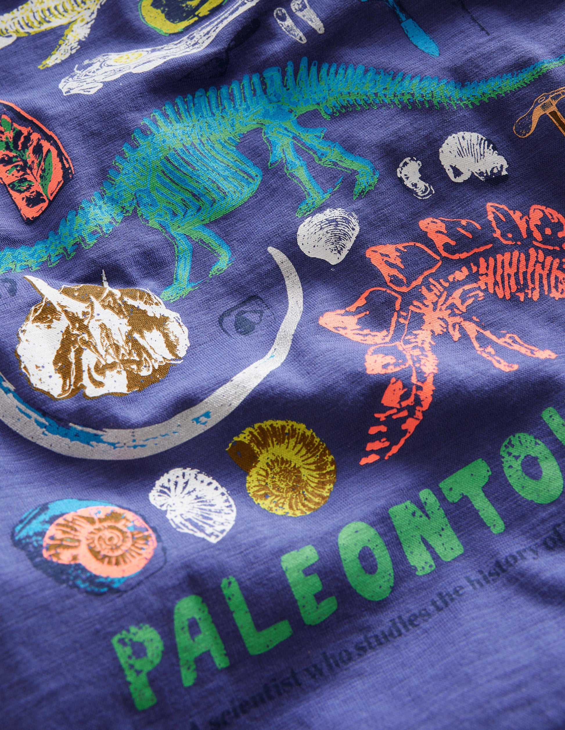 T-Shirt mit wissenschaftlichen Motiven-Weich Steuerbordblau-3