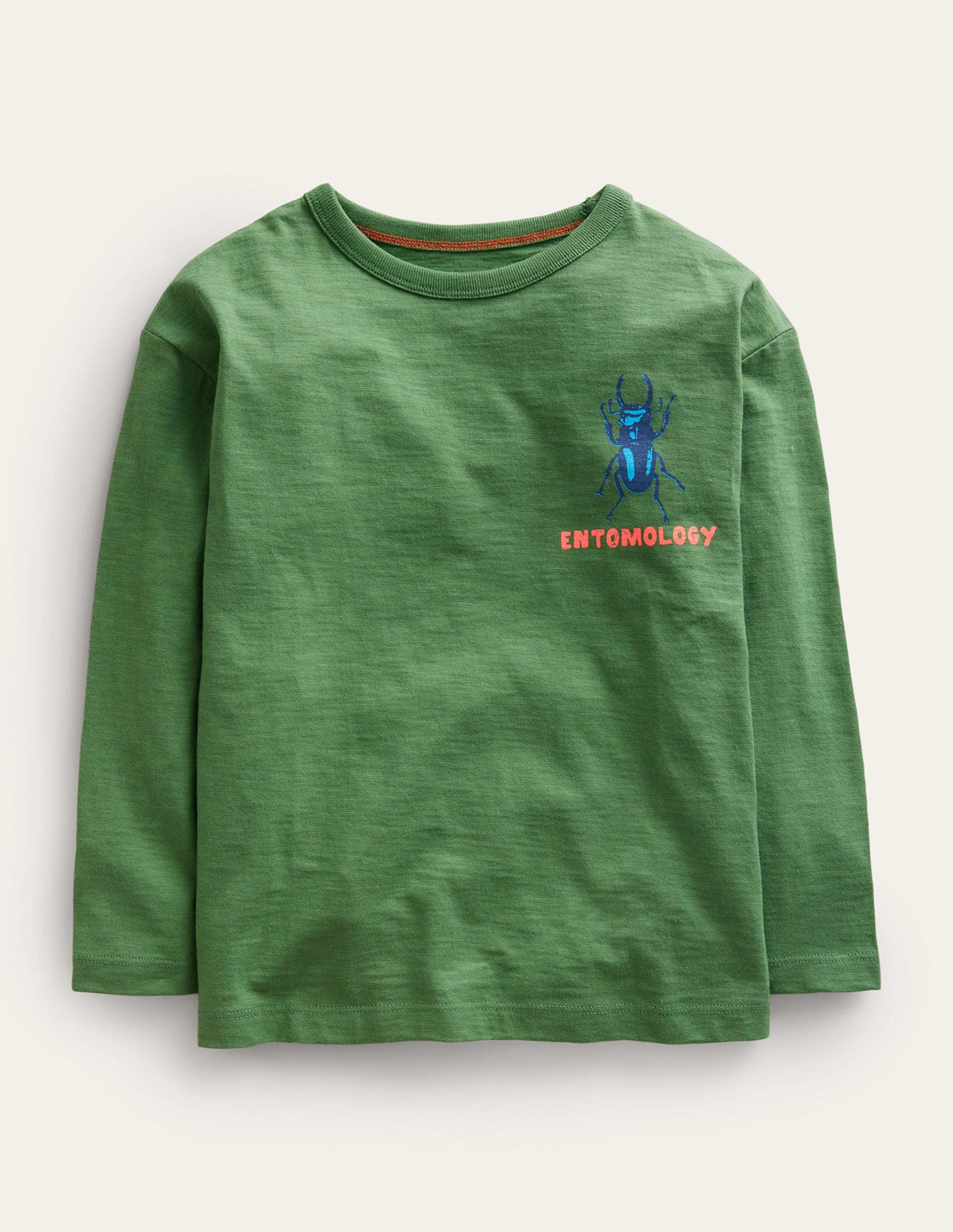 T-Shirt mit wissenschaftlichen Motiven-Safarigrün - Image 1