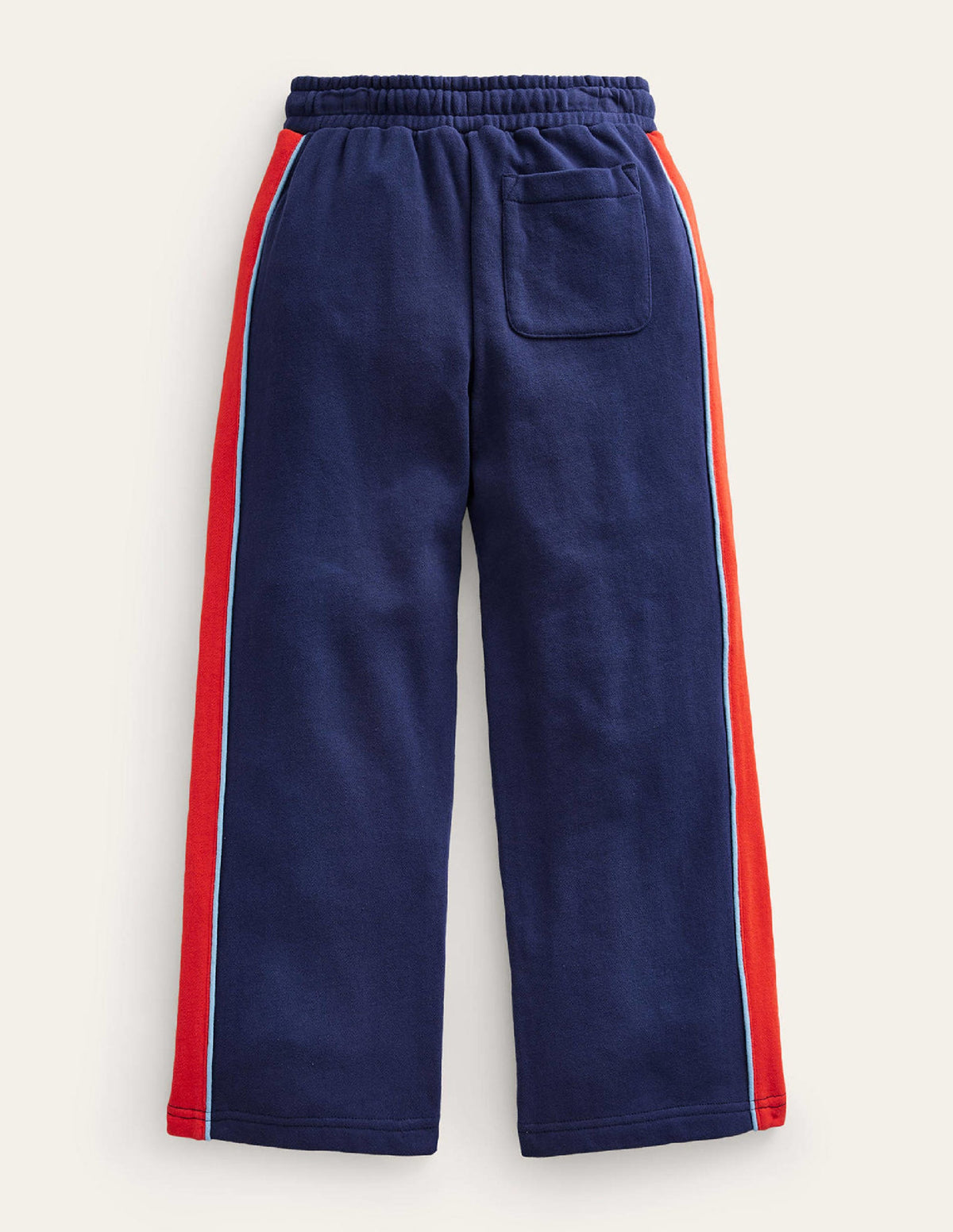 Jogginghose mit weitem Bein-Schuluniform-Marineblau-2
