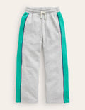 Bas de jogging large-Gris chiné
