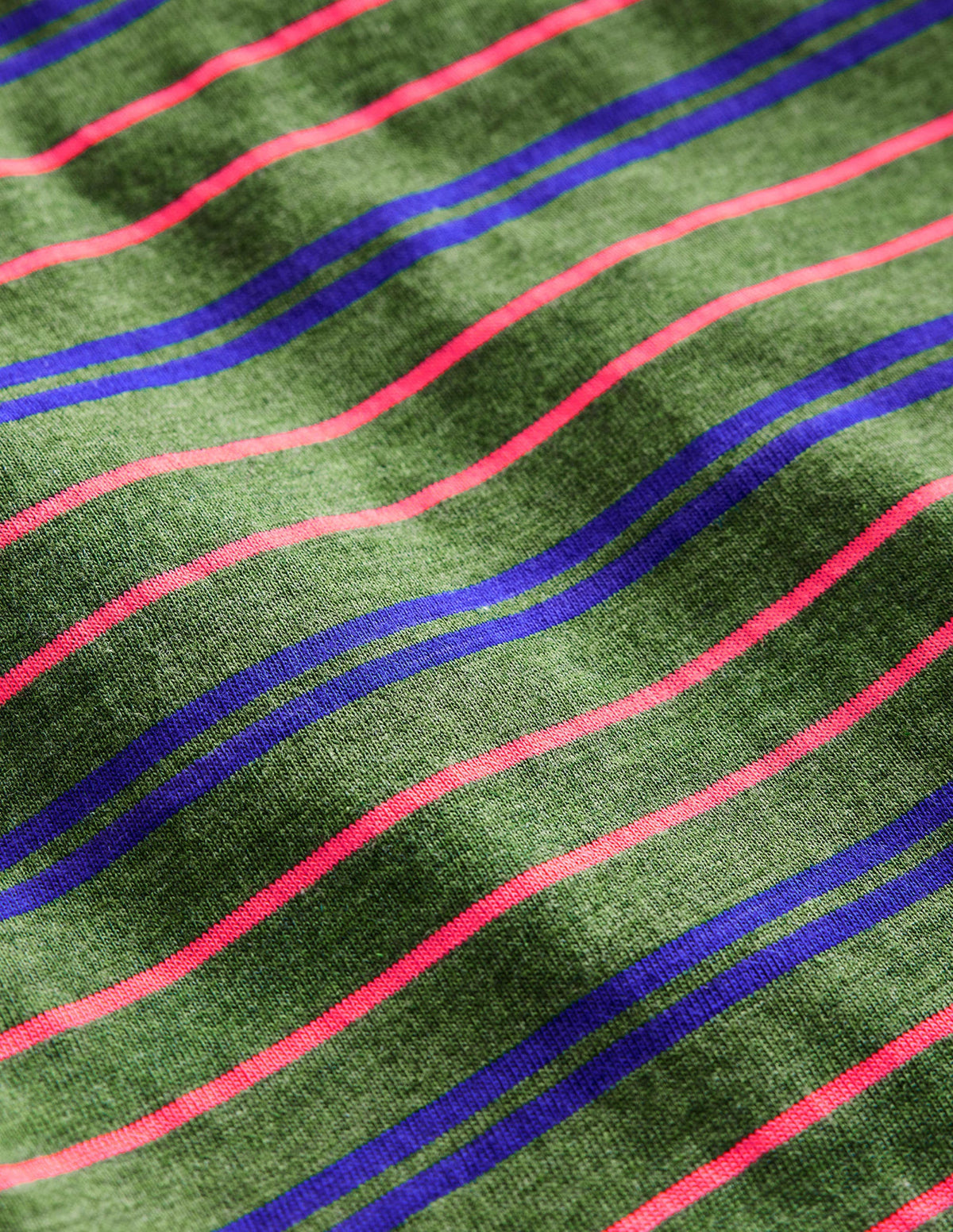 Long Sleeve Neon T-shirt-Green Marl/Neon Pink - Image 3
