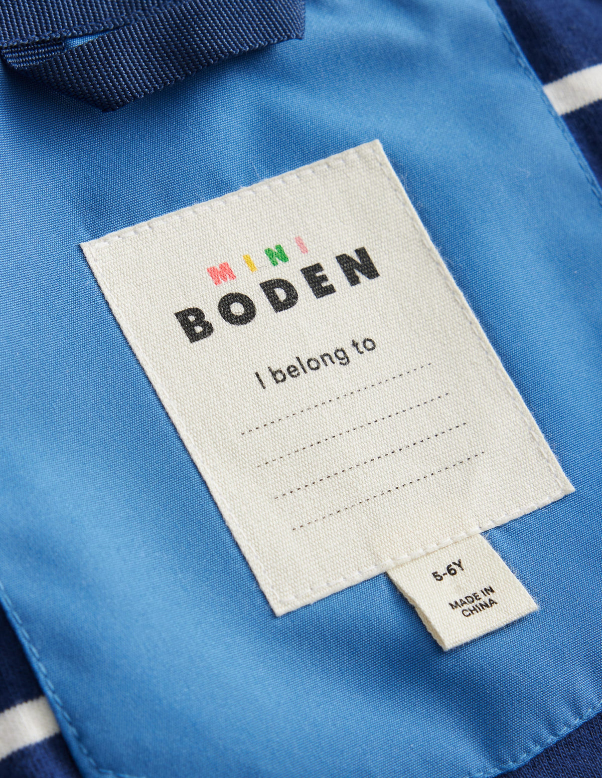 Wasserdichte Fischerjacke-Blauhäher - Image 4