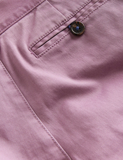 Chinohose mit weitem Bein-Mammut-Grau