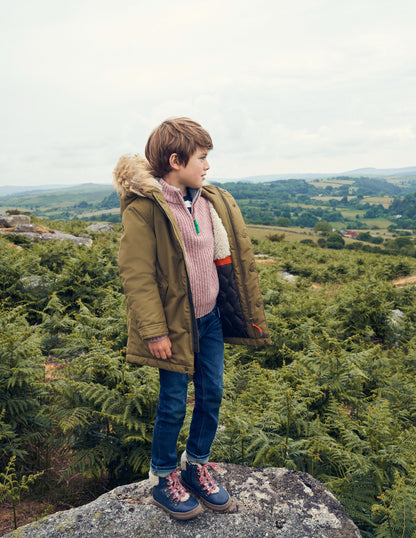 Authentischer Parka-Olivgrün-4