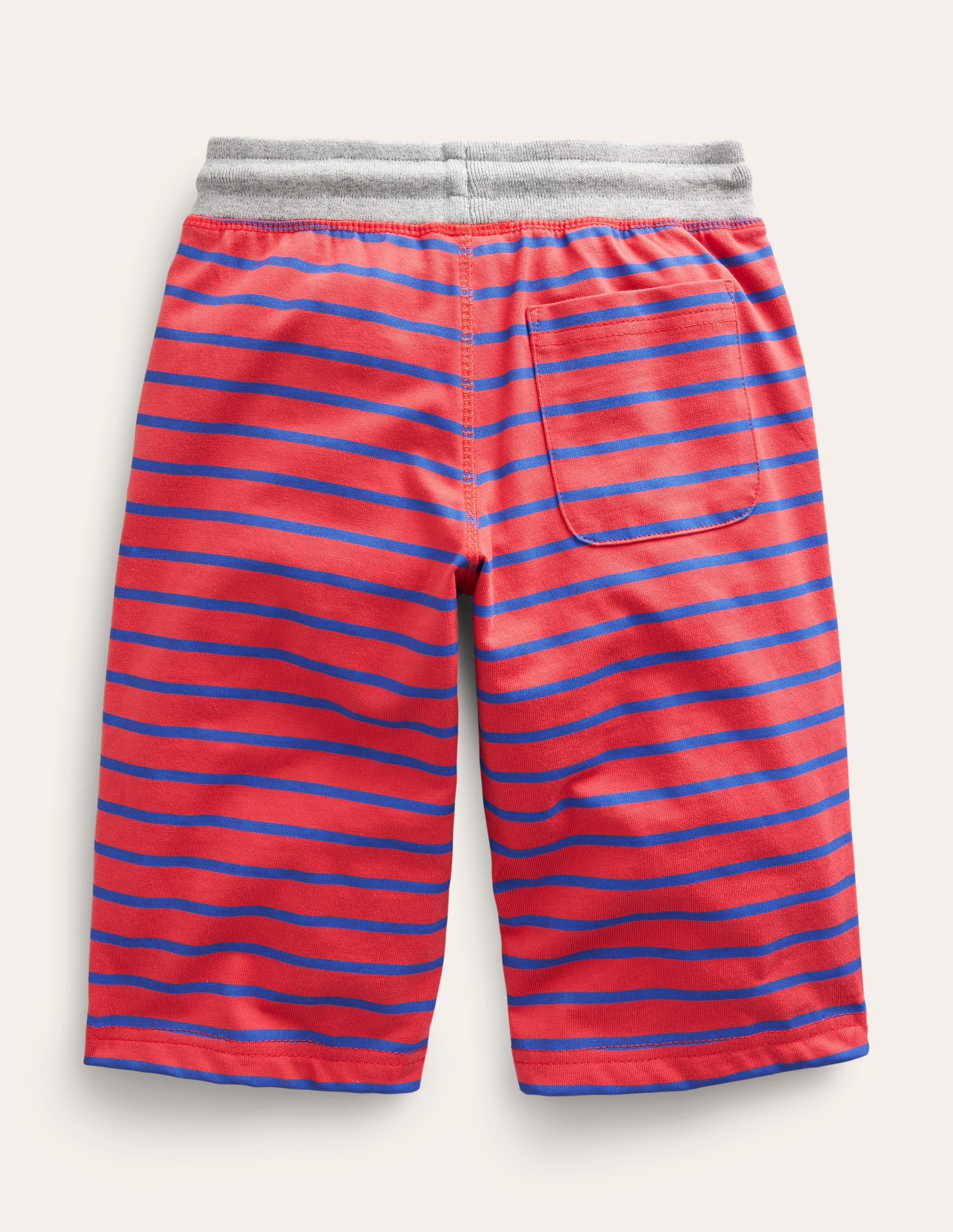 Jersey-Baggyhose-Marmeladenrot/Karibikblau - Image 2