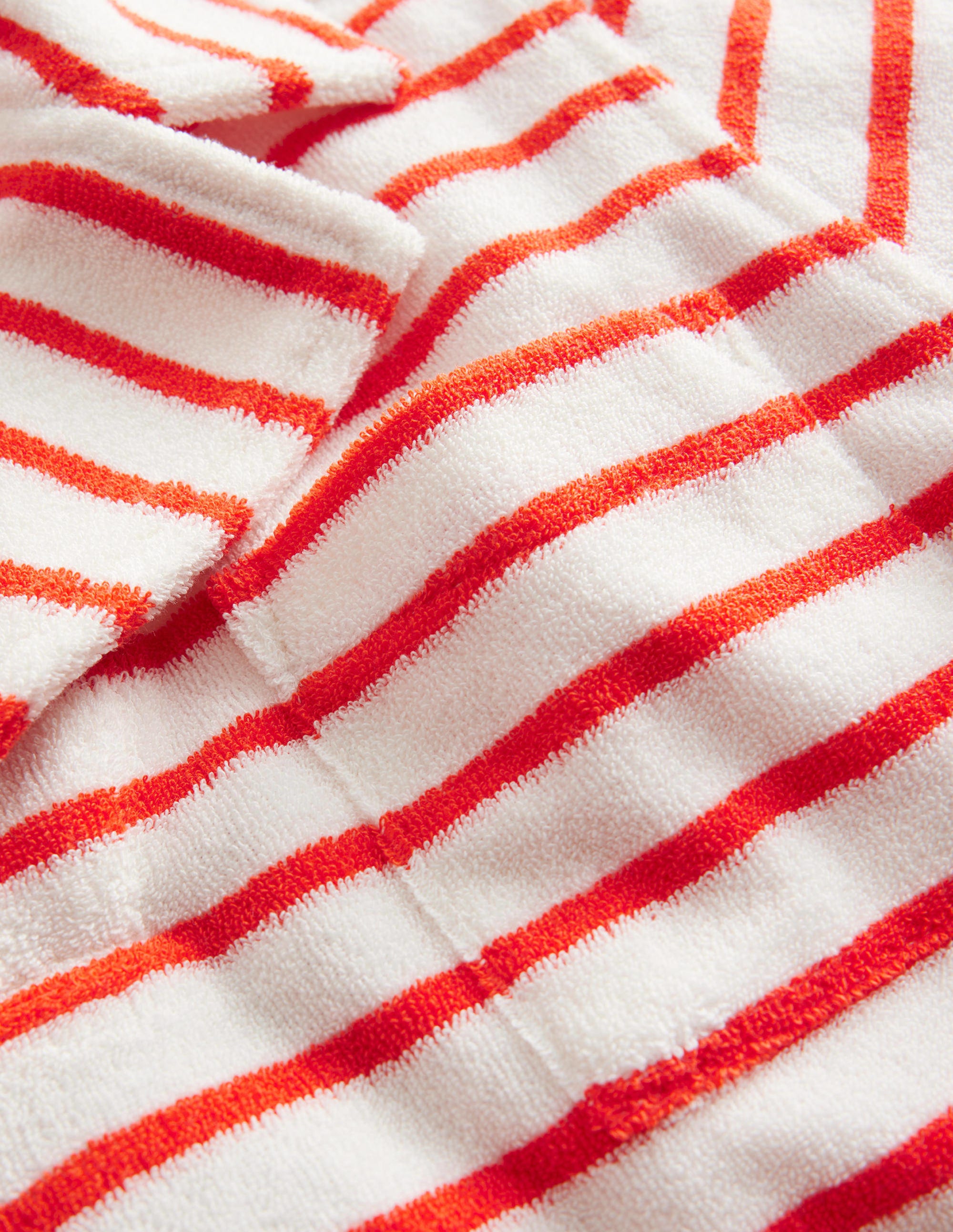 Polo en éponge-Rouge/blanc - Image 3