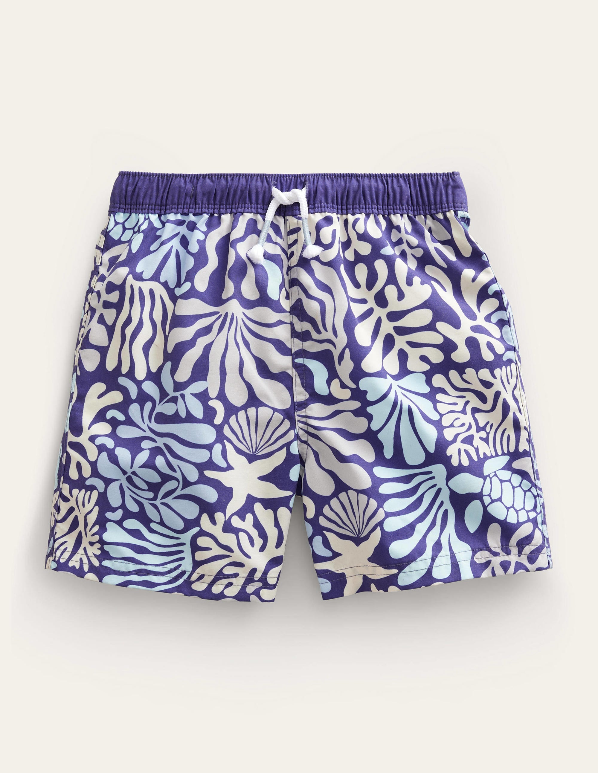 Short de bain-Récif de corail bleu tribord - Image 1