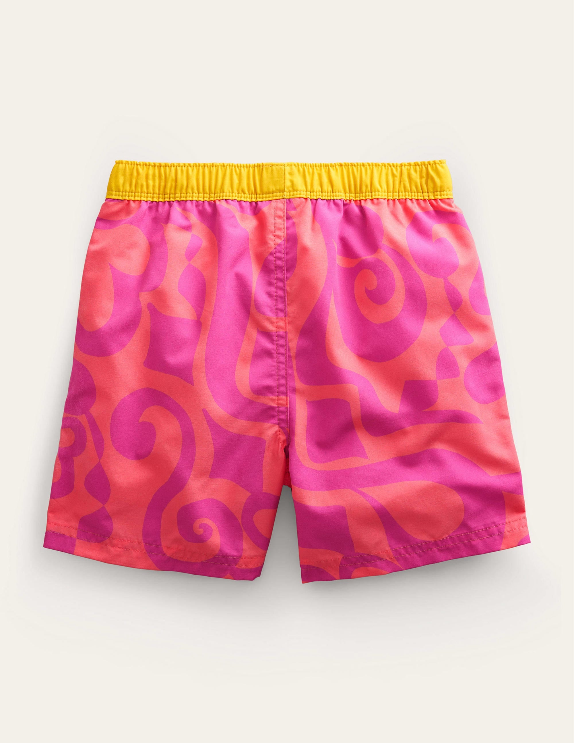 Short de bain-Punch à la pêche, motif Summer Stencil - Image 2