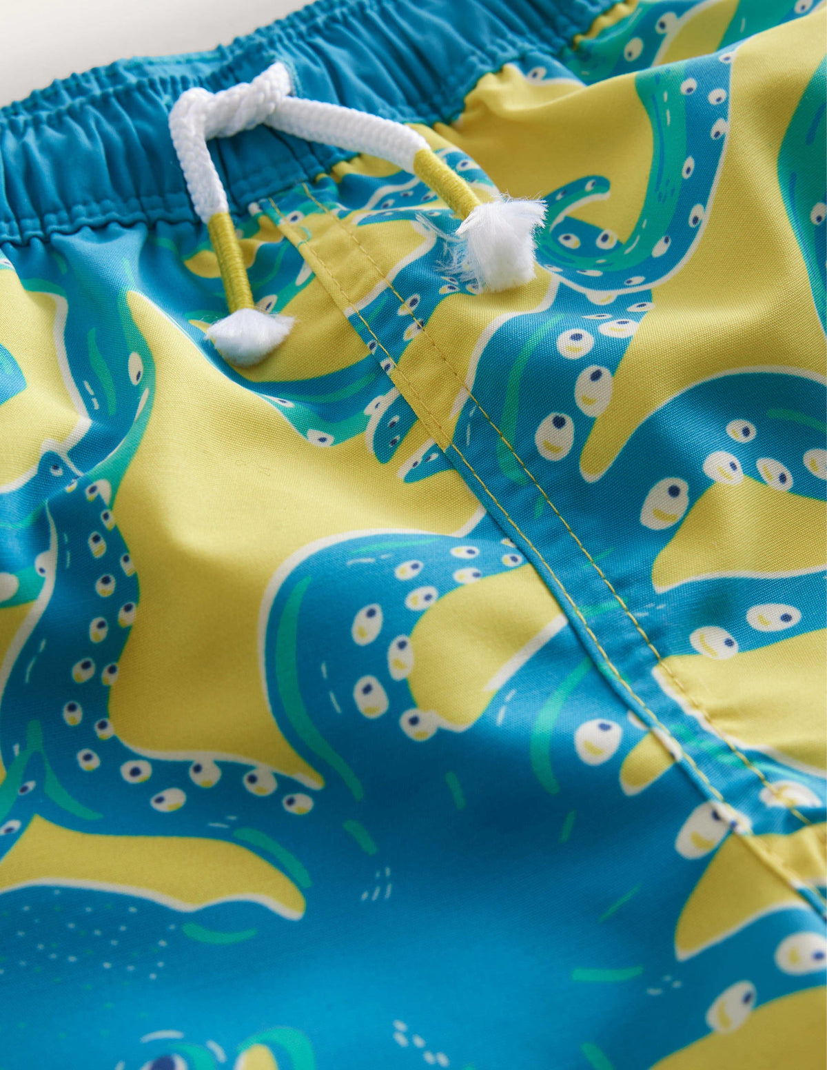 Badeshorts-Maisgelb, Oktopus - Image 3
