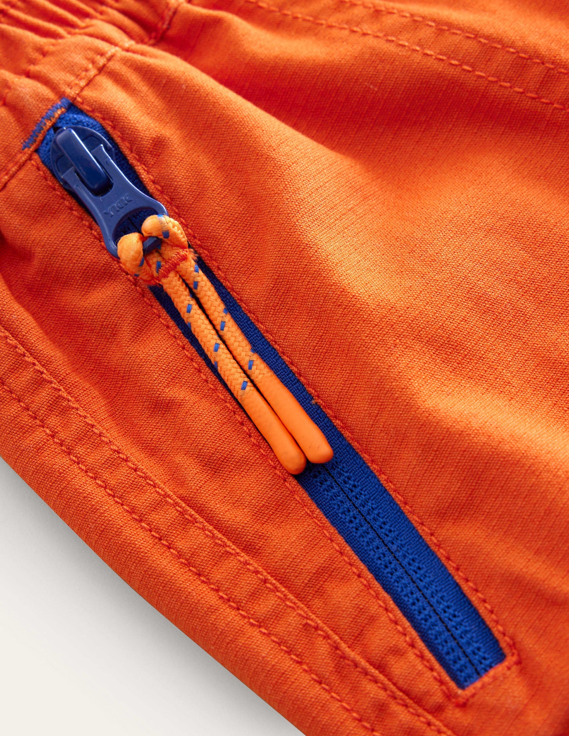Praktische Shorts aus reißfestem Material-Kumquatorange-3