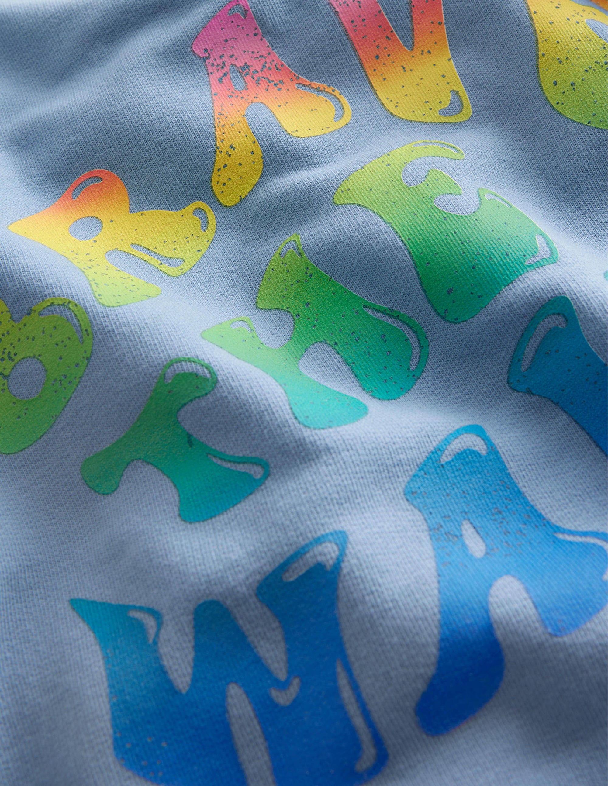 Sweat à logo-Bleu galet - Image 3