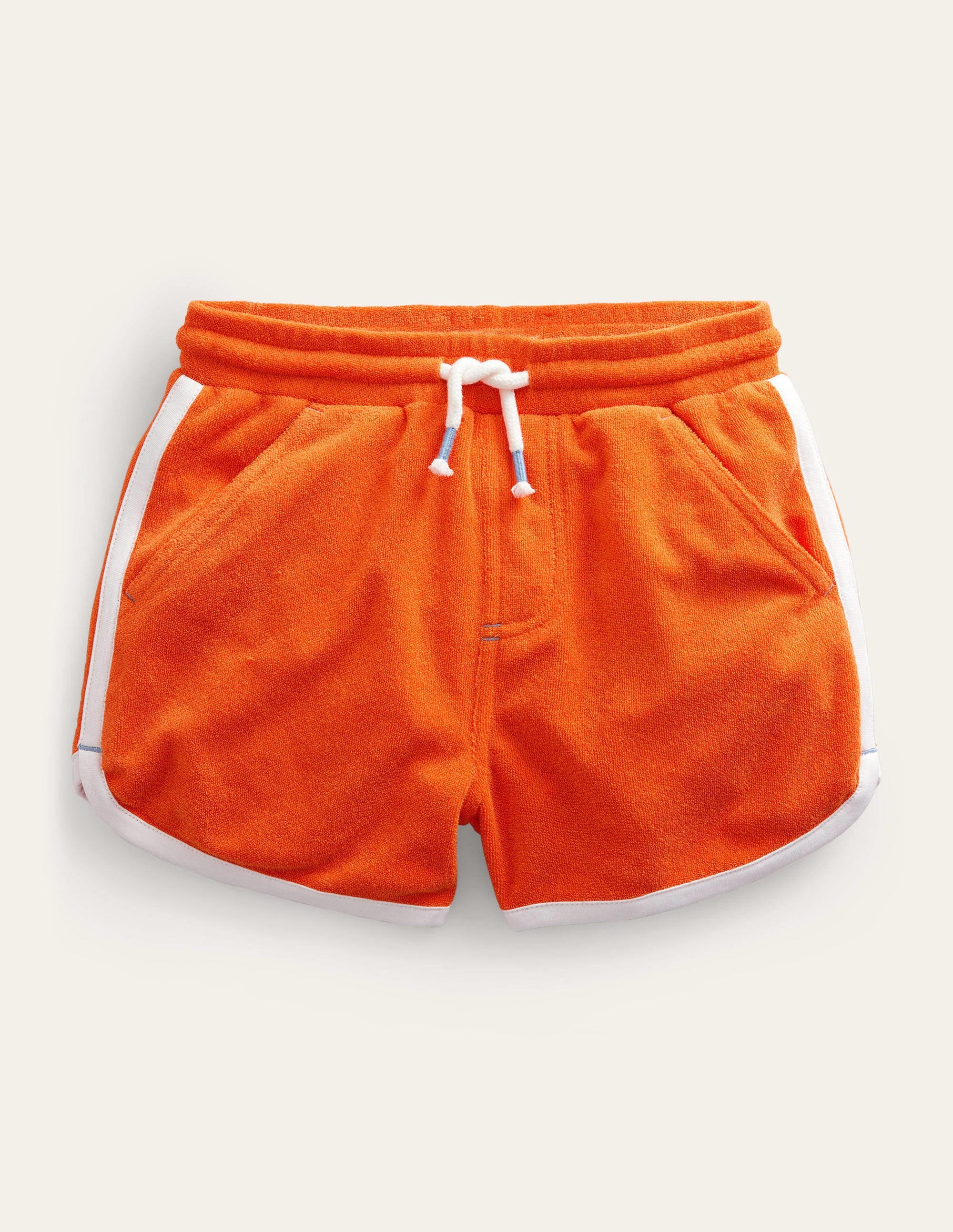 Short rétro en jersey-Orange opale de feu - Image 1
