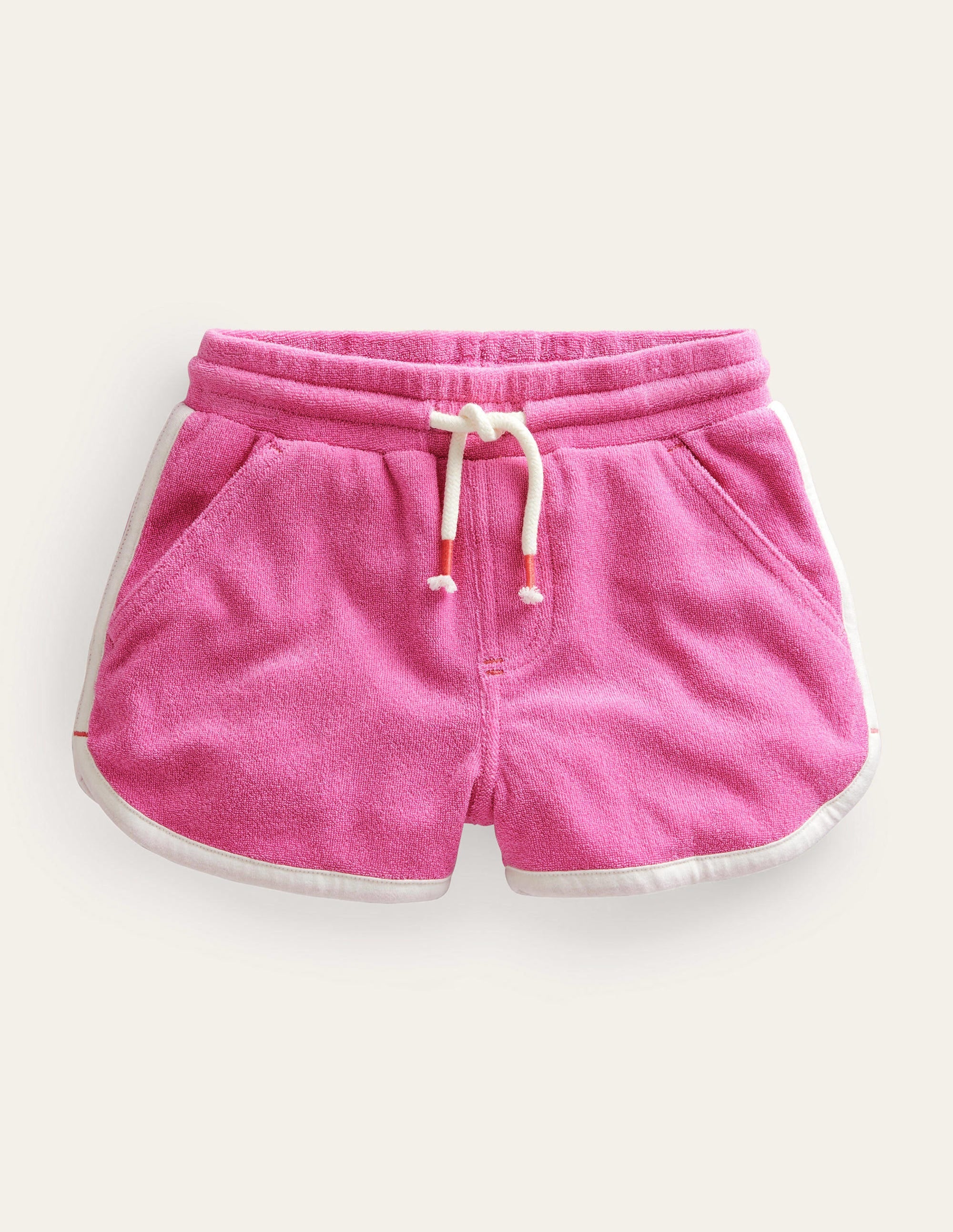 Retro-Jerseyshorts-Helles Blütenrosa - Image 1