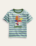 T-shirt décontracté imprimé-Champignon multi