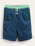 Adventure Shorts-Robot Blue