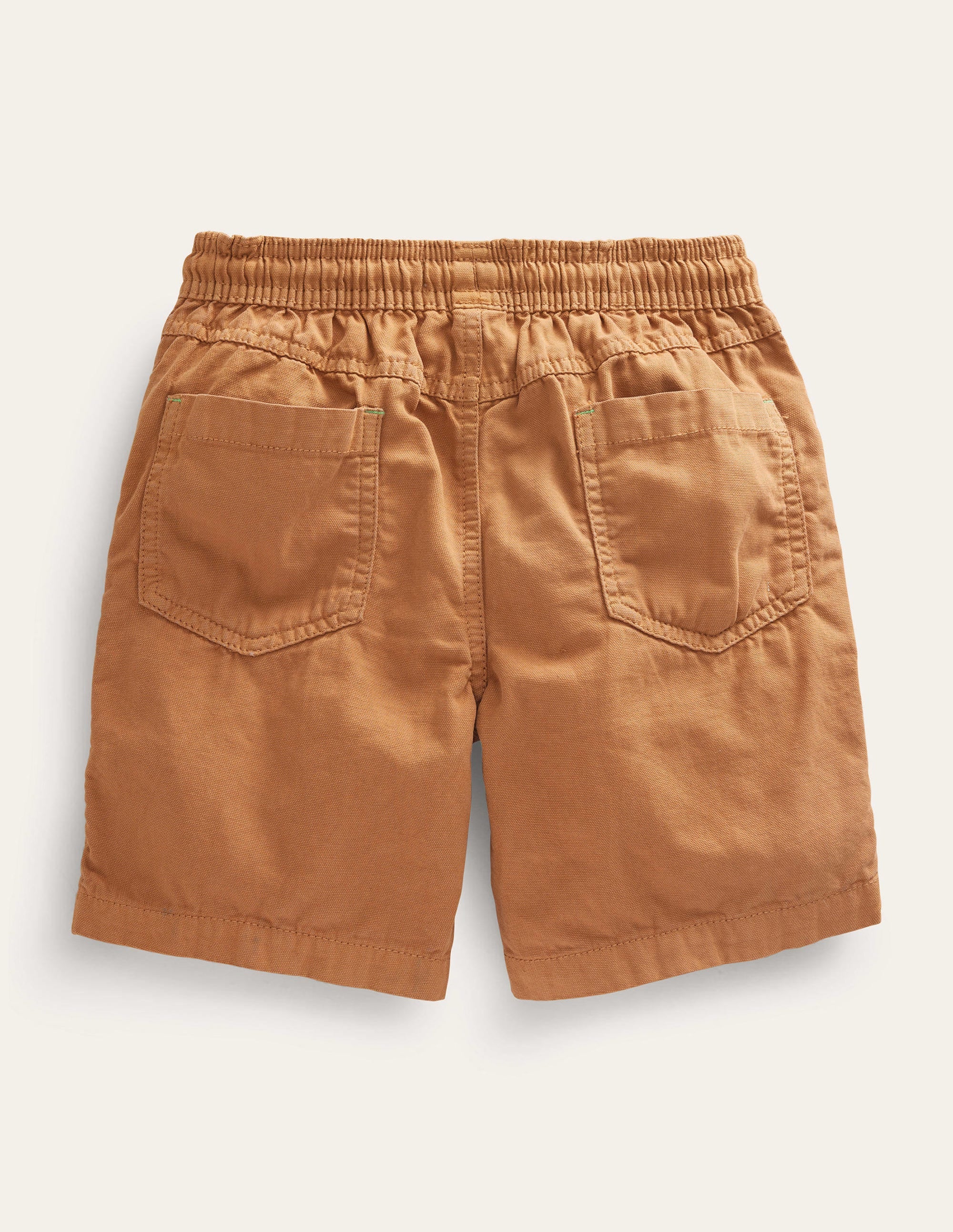 Shorts zum Hineinschlüpfen mit Kordelzug-Nussbraun - Image 2