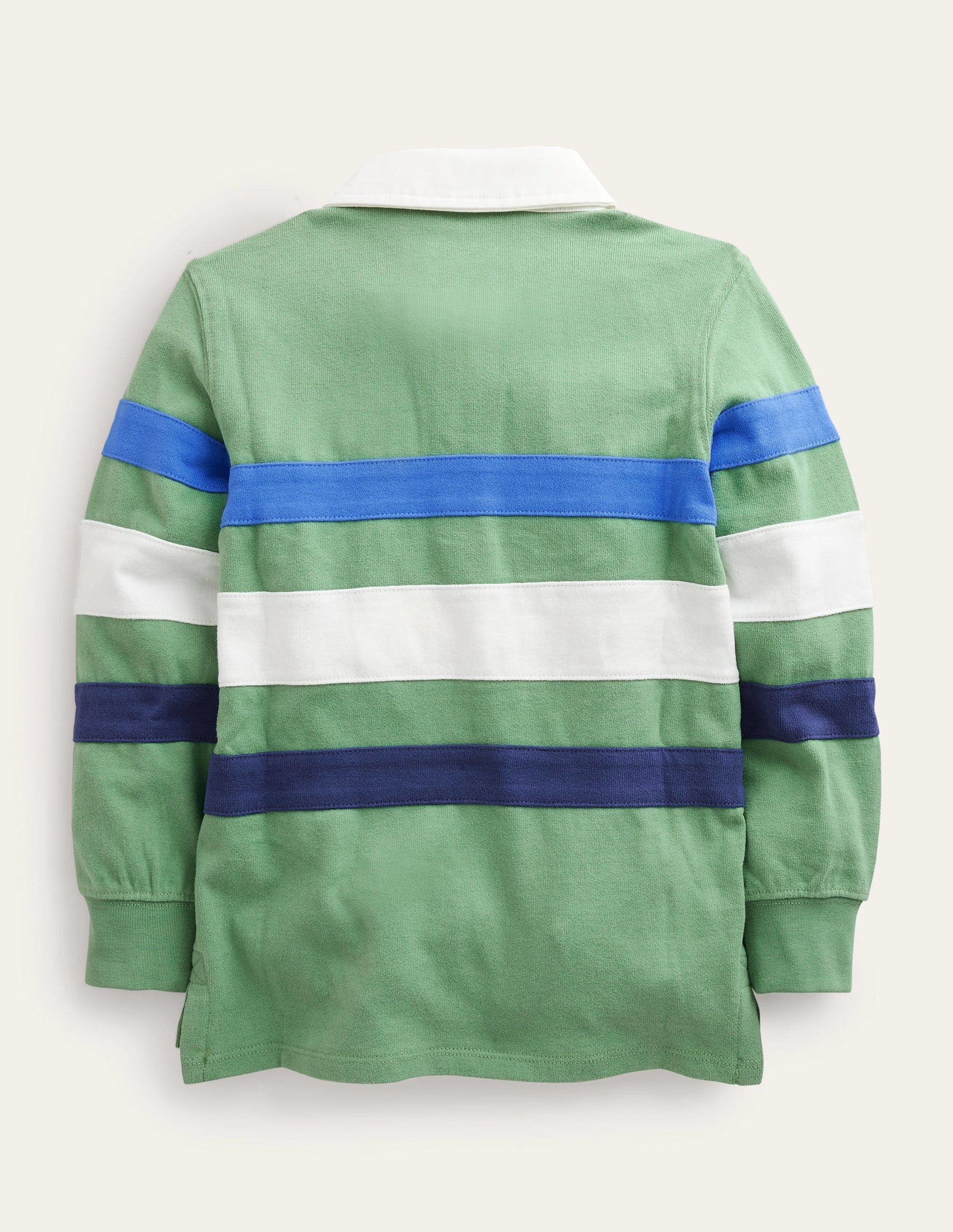 Maillot de rugby intemporel-Vert herbe profond-2