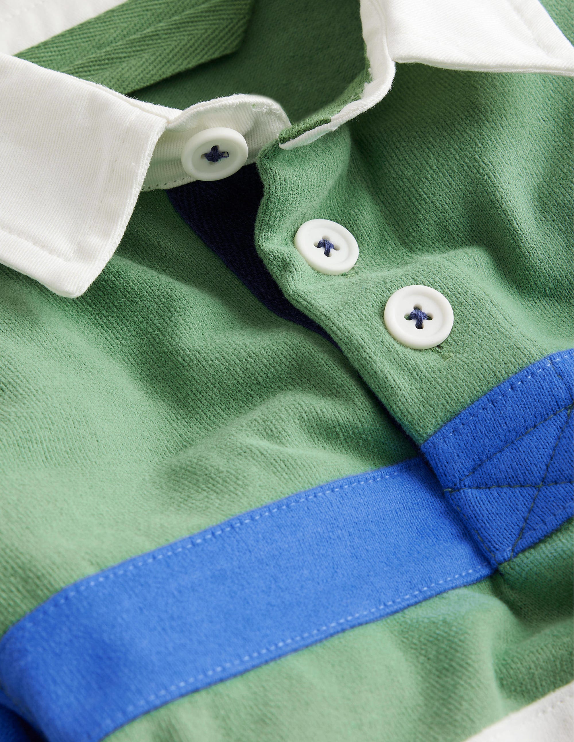 Maillot de rugby intemporel-Vert herbe profond - Image 3
