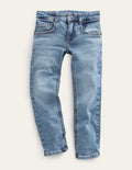 Schmal geschnittene Adventure-Flex-Jeans-Helles Vintageblau