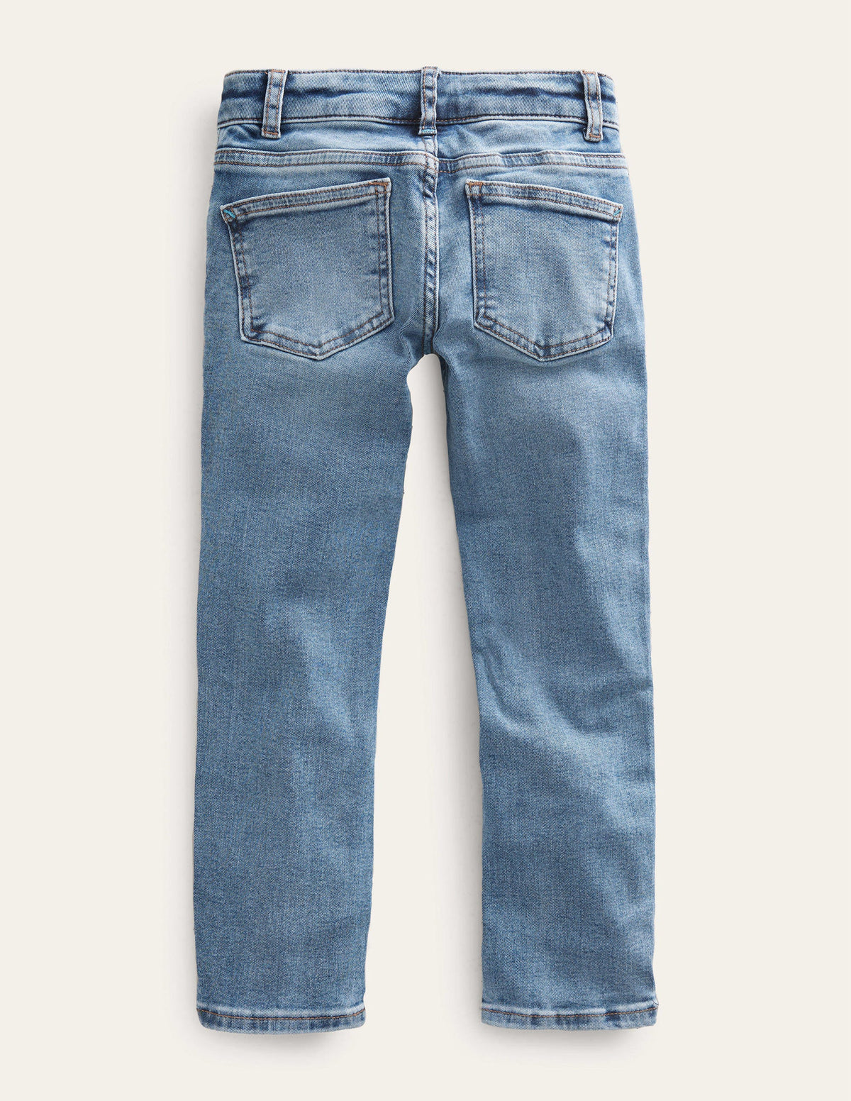 Schmal geschnittene Adventure-Flex-Jeans-Helles Vintageblau-2