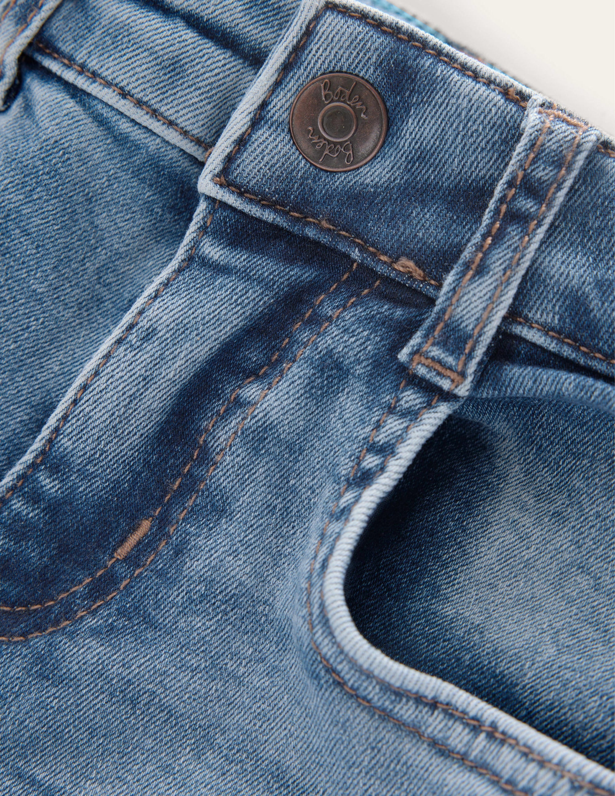 Schmal geschnittene Adventure-Flex-Jeans-Helles Vintageblau - Image 3