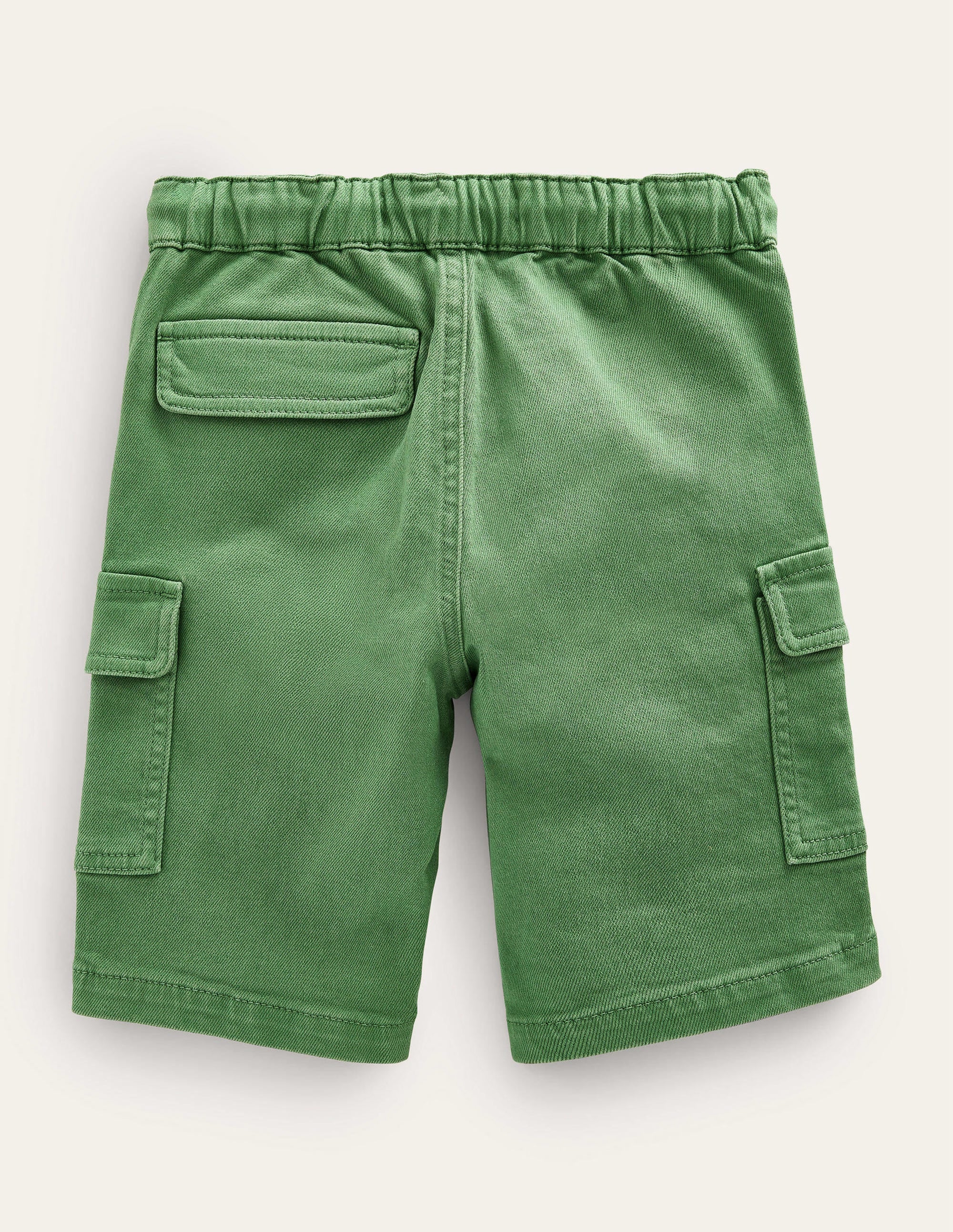 Stückgefärbte Cargoshorts-Safarigrün - Image 2