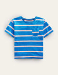 Relaxed T-shirt-Provence Blue/Pink