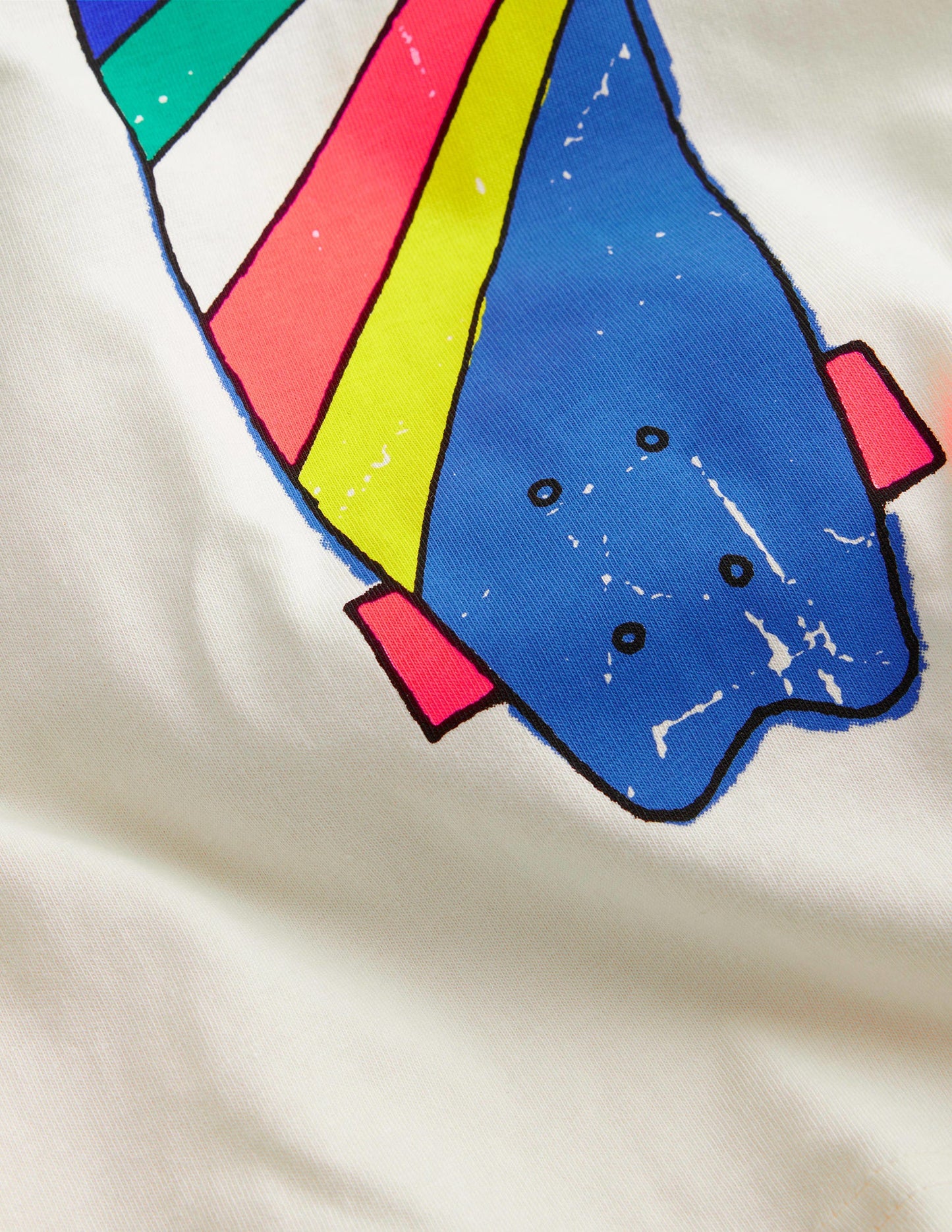 Raglan-T-Shirt-Dunkles Grasgrün, Skateboard