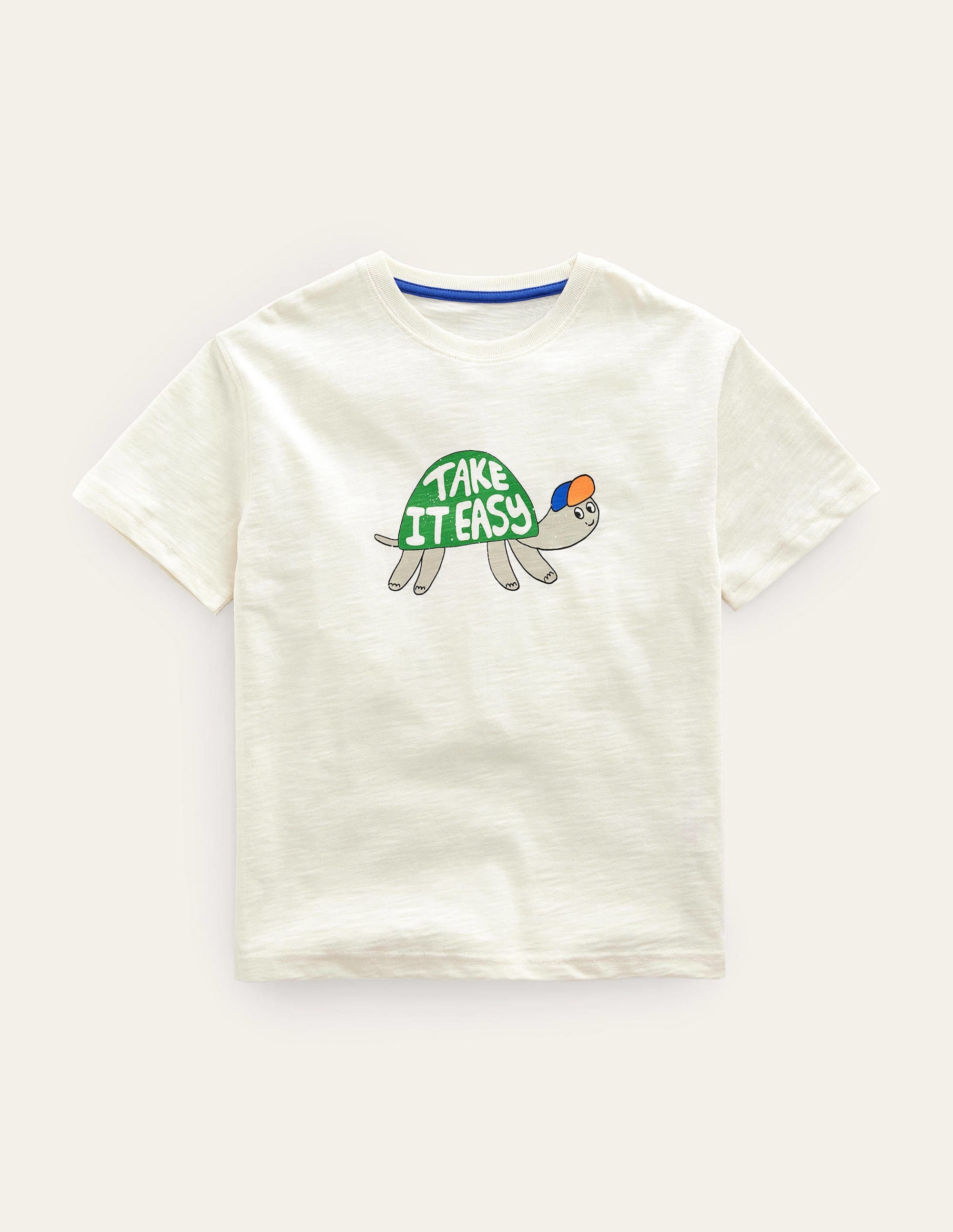 T-Shirt mit witzigem Motiv-Vanille, Schildkröte - Image 1