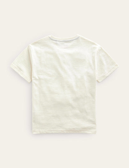 T-Shirt mit witzigem Motiv-Vanille, Schildkröte-2