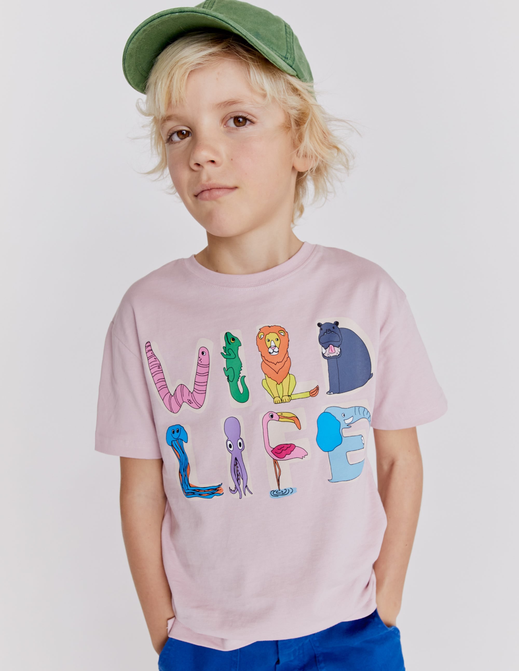 T-Shirt mit Spruch-Französisches Rosa, Wildlife - Image 4