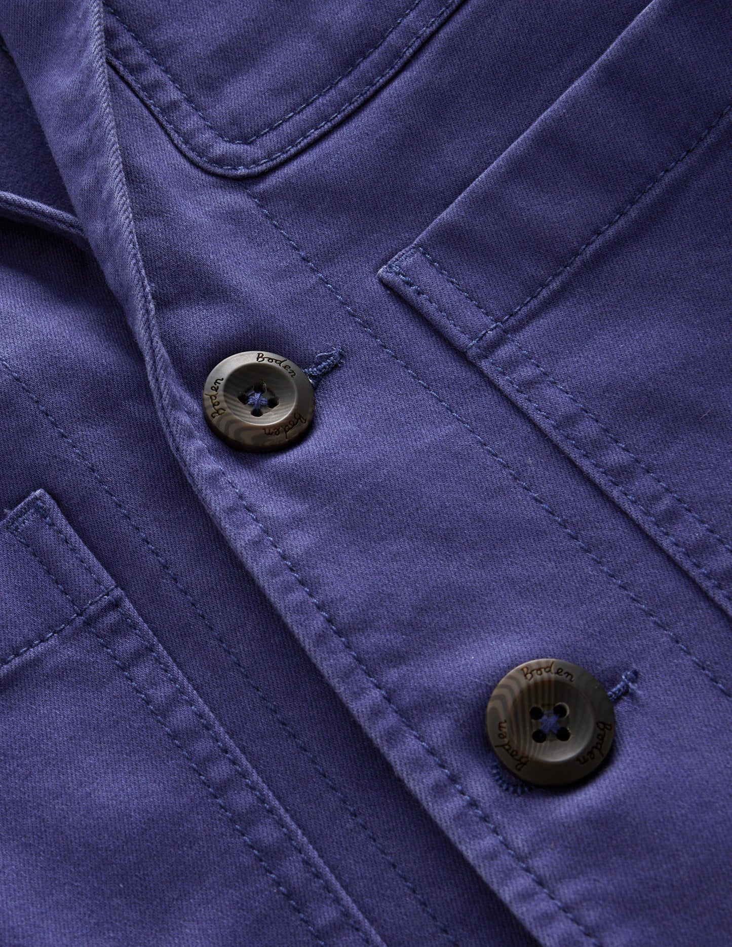 Authentischer Blazer-Segelblau
