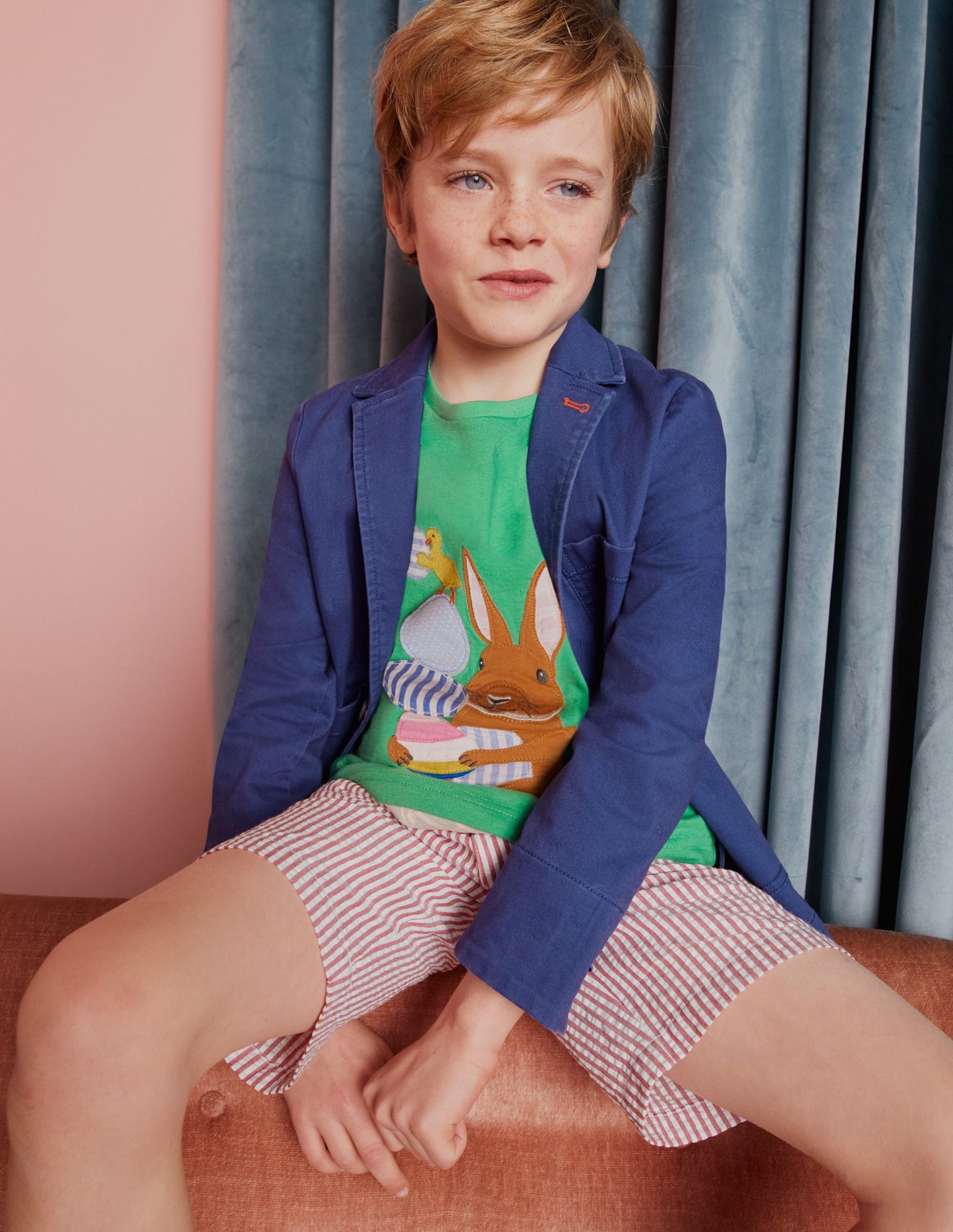 Authentischer Blazer-Segelblau