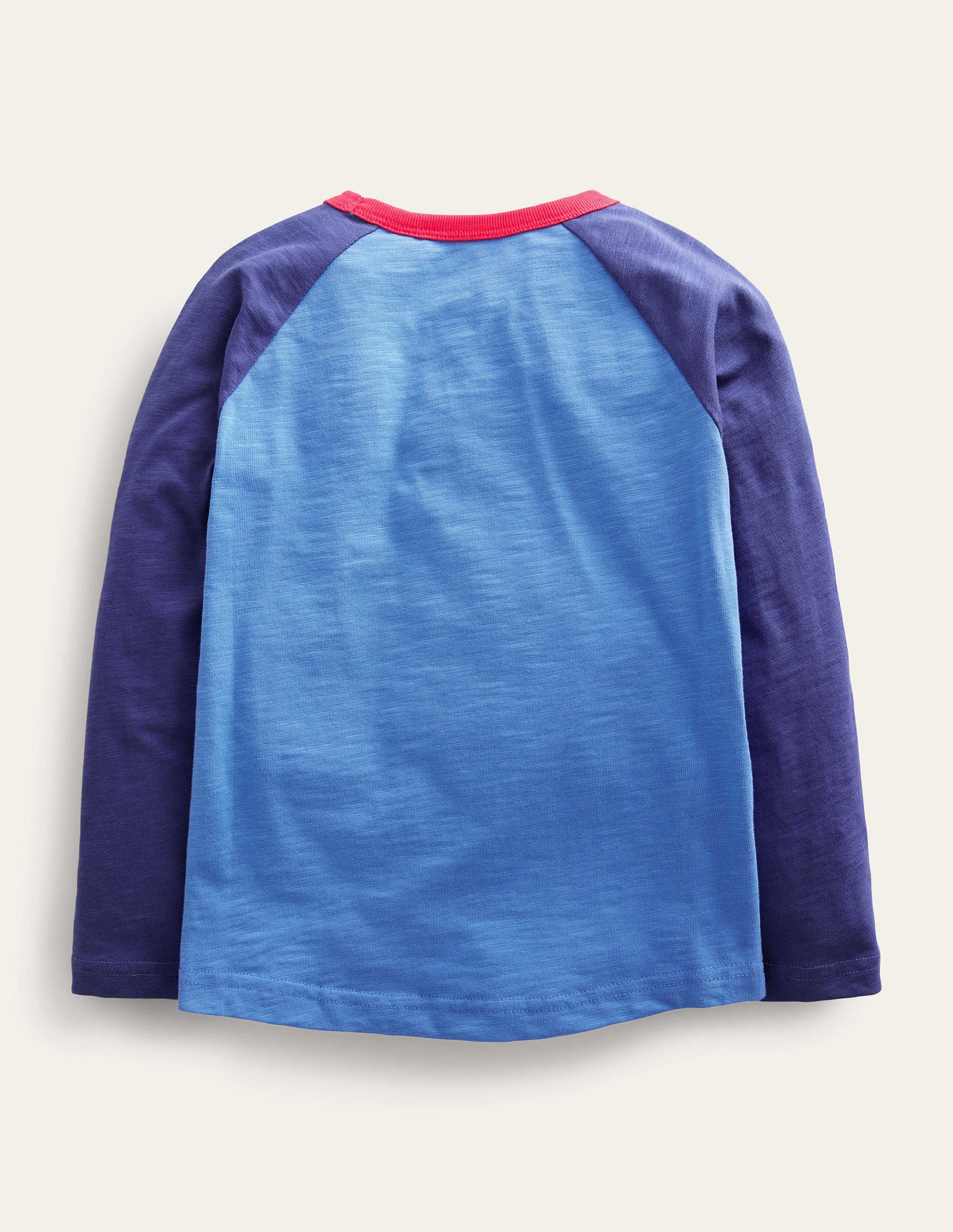 Im Dunkeln leuchtendes Raglan-Oberteil-Penzance-Blau, Weltall - Image 2