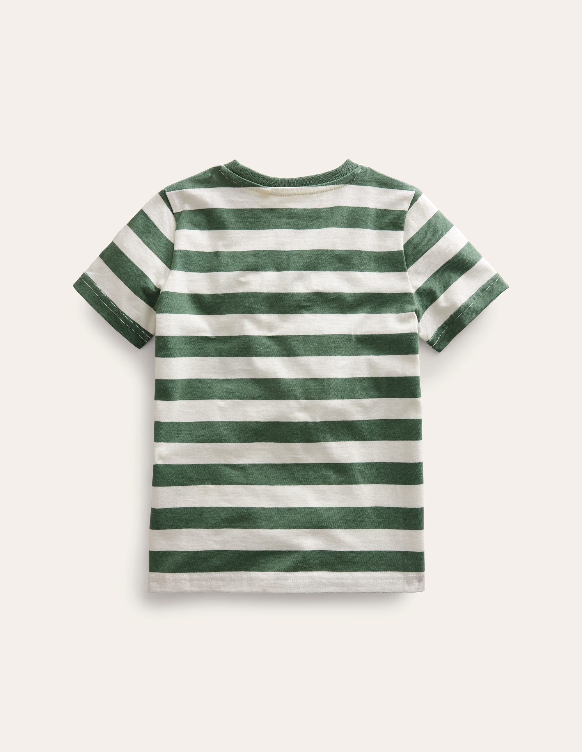 T-shirt avec photo-Dinosaure gris galet/ivoire - Image 2