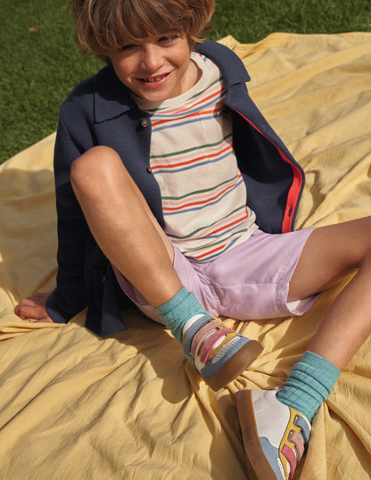 Strickjacke mit Knopfleiste-Schuluniform-Navy-5