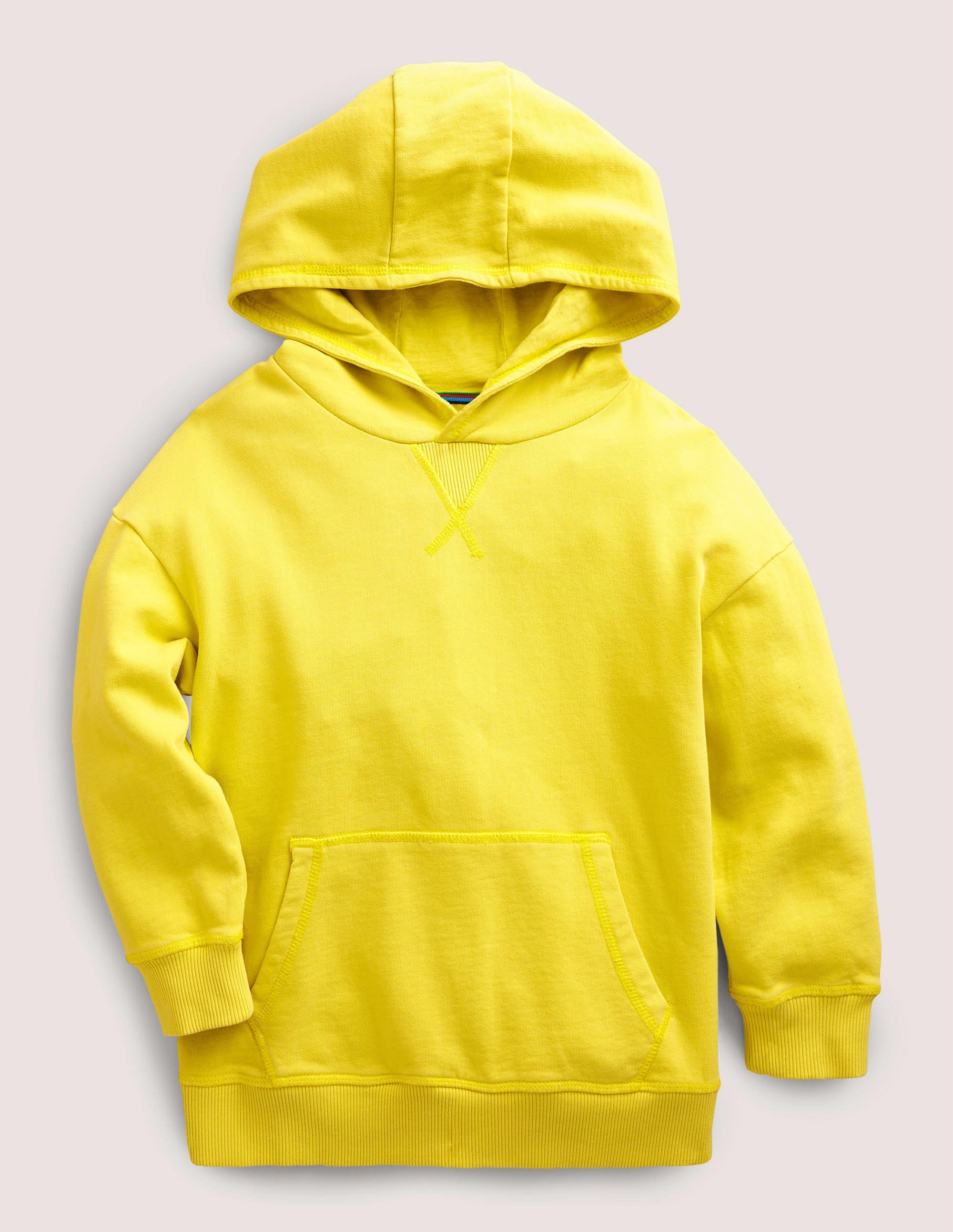 Garment Dye Hoodie-Gooseberry Yellow - Image 1
