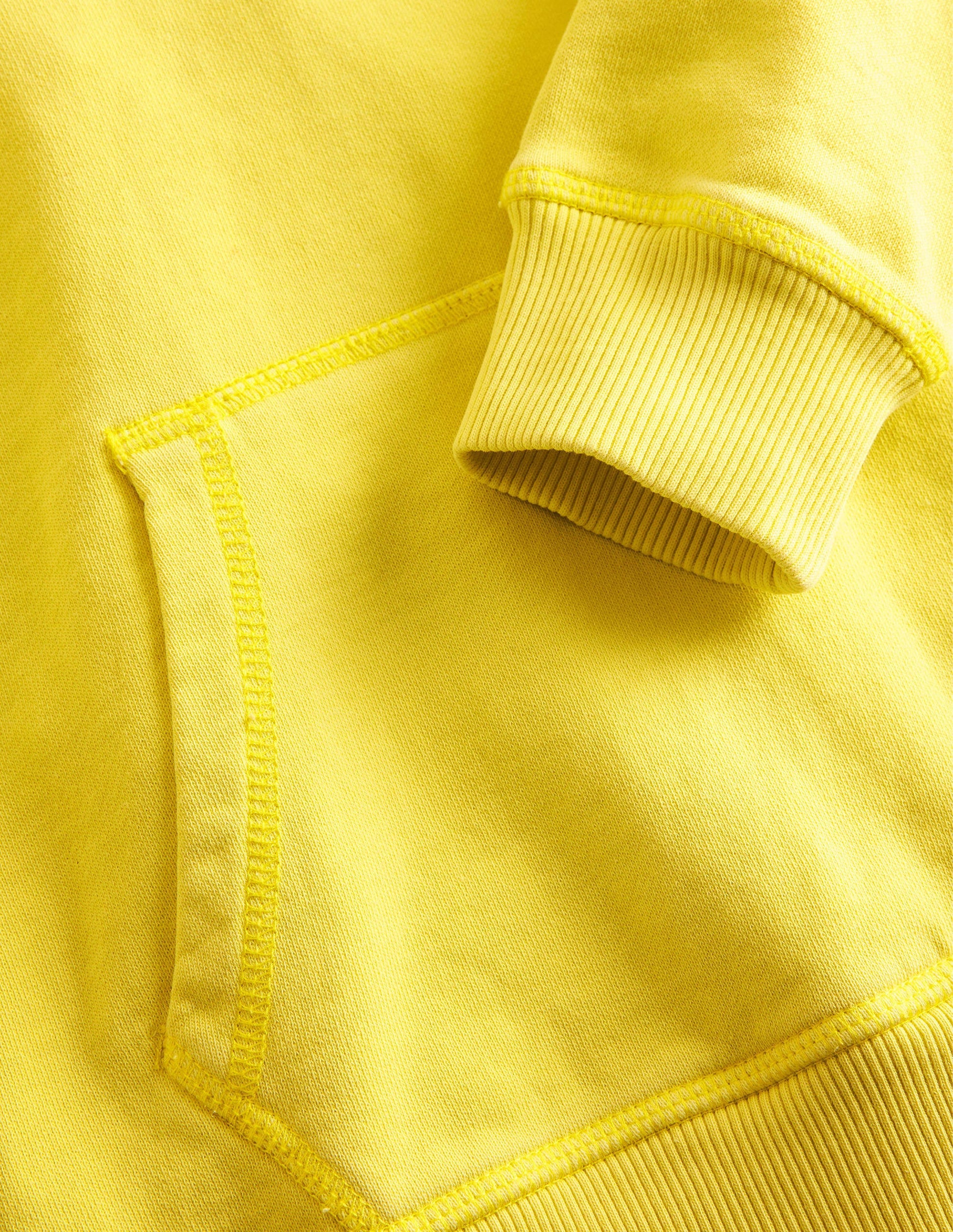 Garment Dye Hoodie-Gooseberry Yellow-3
