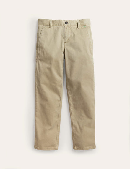 Pantalon chino classique-Fauve classique