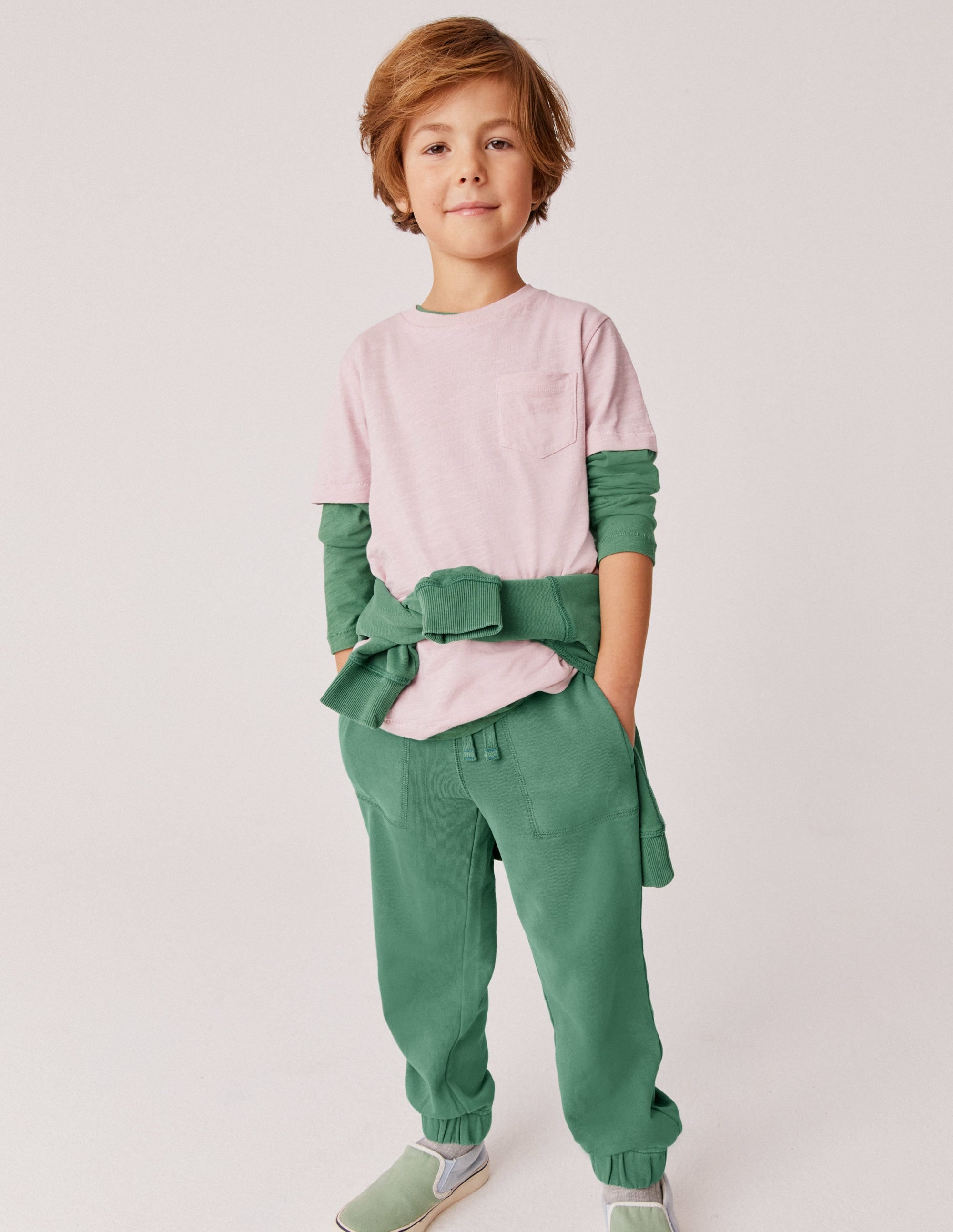 Bas de jogging sportif-Vert céramique - Image 4