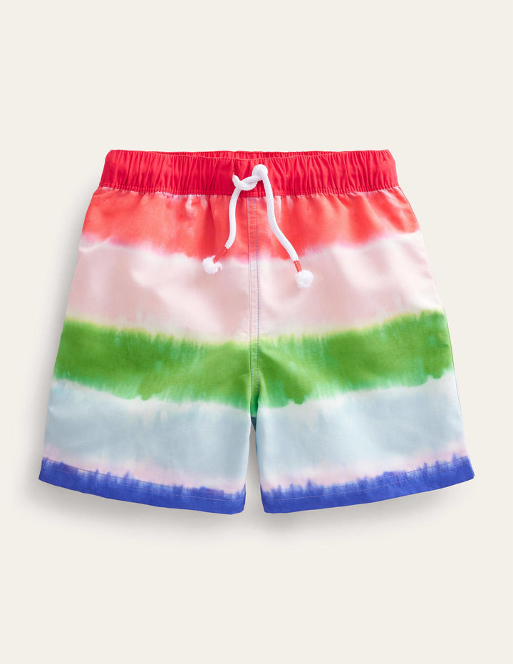 Swim Shorts-Boto Pink and Jam Tie Dye