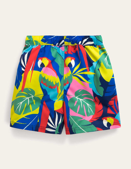 Badeshorts-Bunt, Papagei