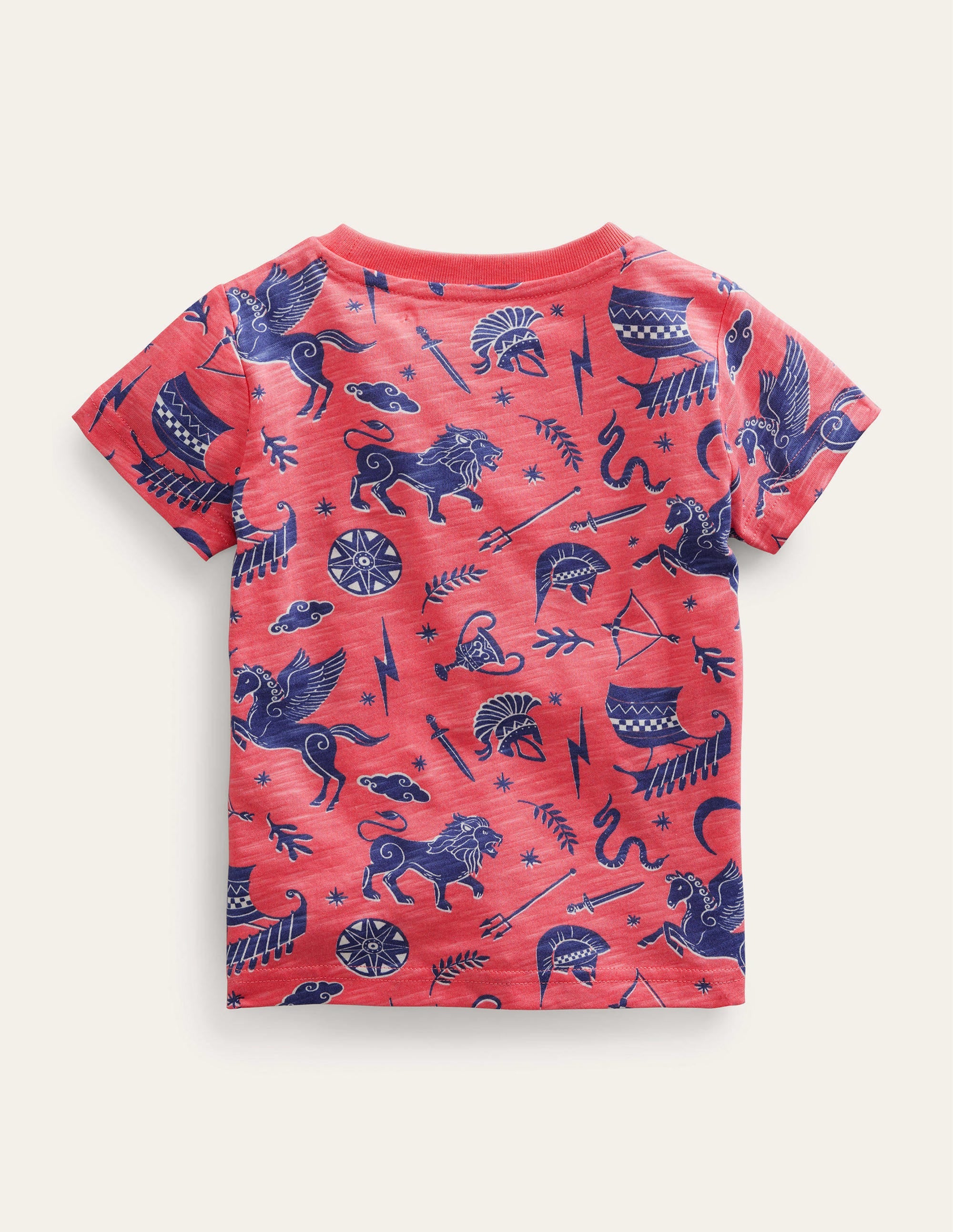 T-shirt à imprimé intégral-Rose français - Image 2