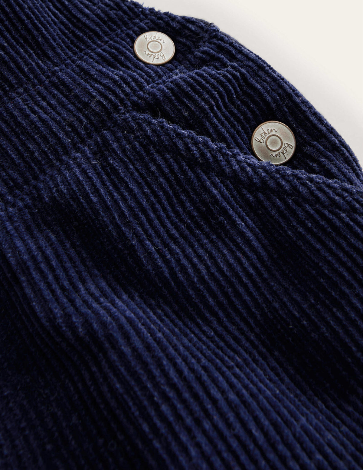 Utility-Latzhose aus Cord-Schuluniform-Marineblau - Image 4
